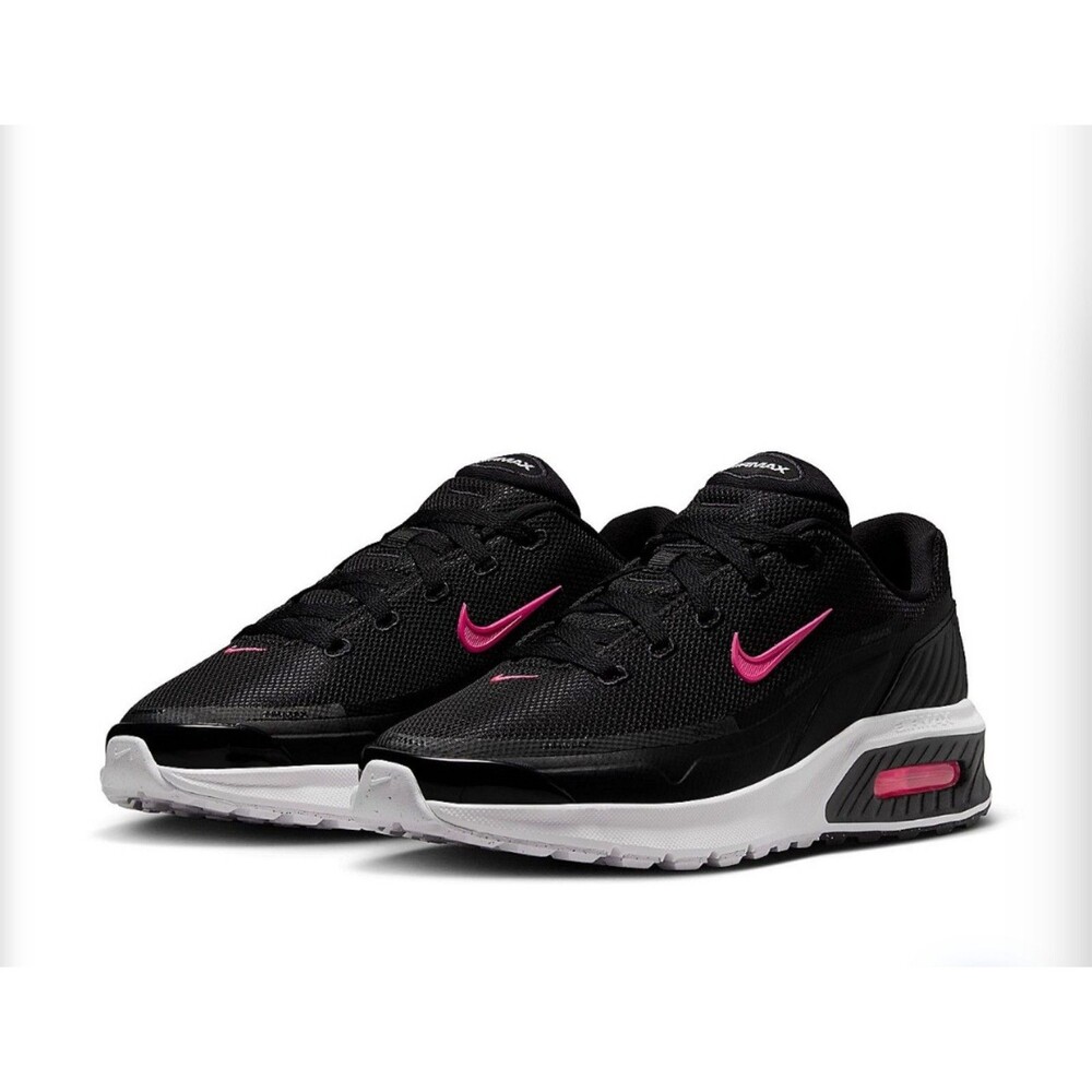 NEW! Nike Women's Air Max BIA Shoes, Black/Hyper Pink, 8